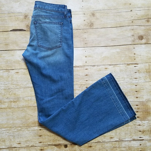 Rich & Skinny Flare Leg Jeans With Raw Hem - Picture 5 of 7
